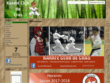 Tablet Screenshot of karatecras.com